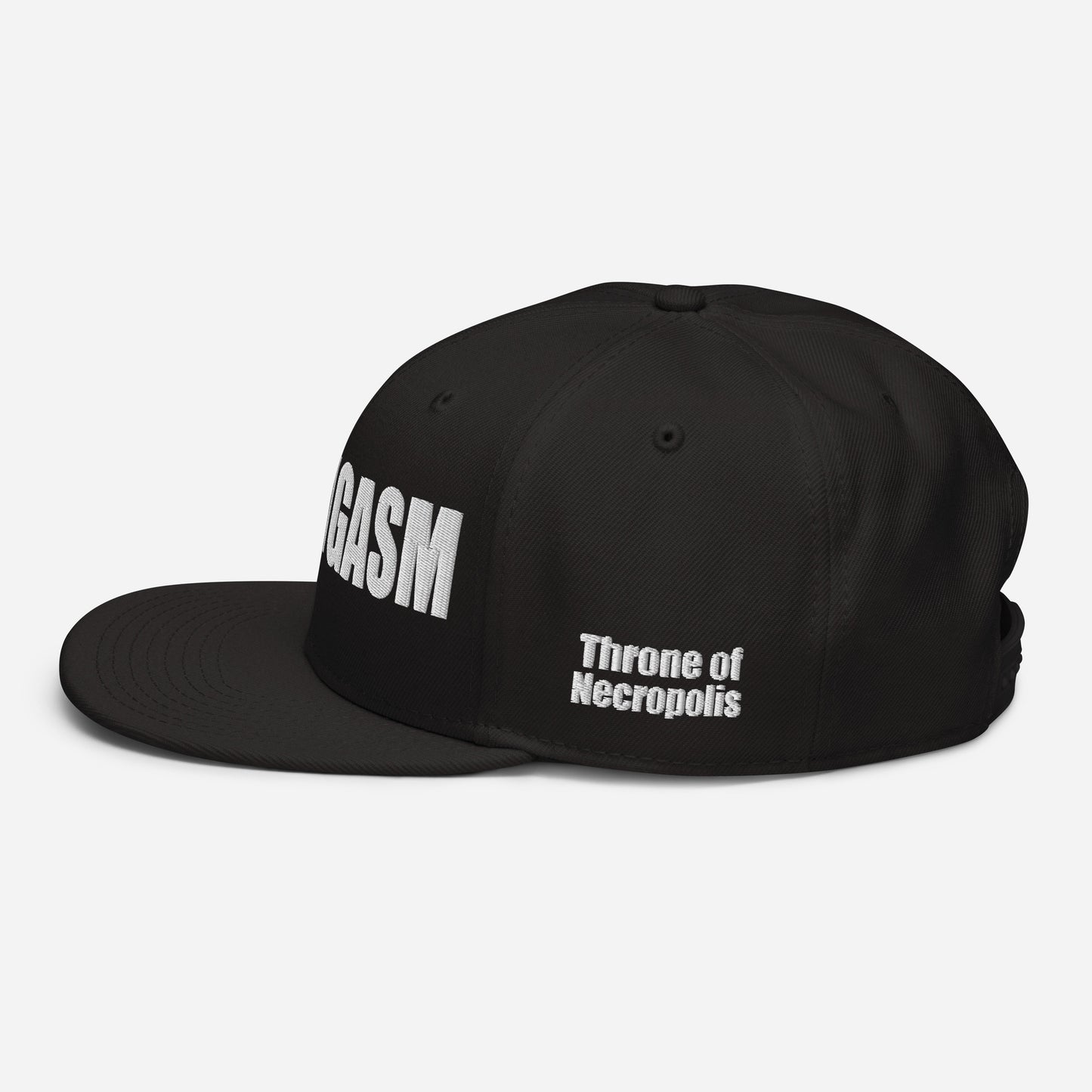 DEATHGASM - Embroidered Snapback Hat