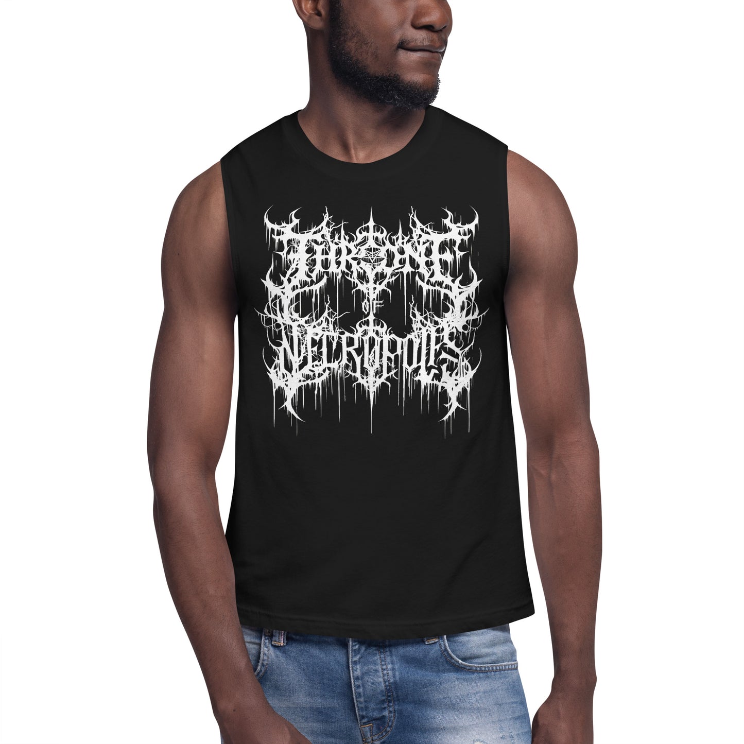 Throne of Necropolis Logo - Muscle Shirt