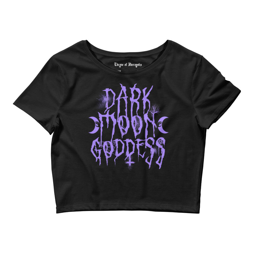 Dark Moon Goddess - Slim Fit Crop Tee