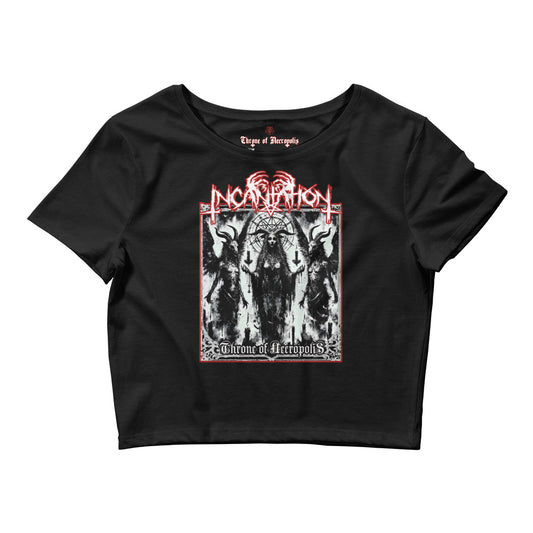 Incantation - Womens Slim Fit Crop Tee