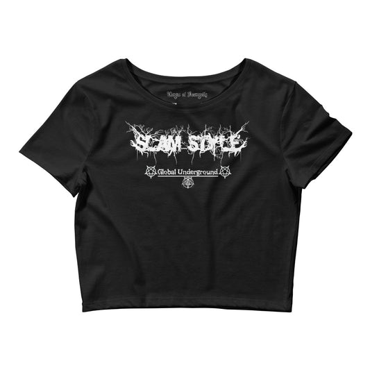 Slam Style - Slim Fit Crop Tee