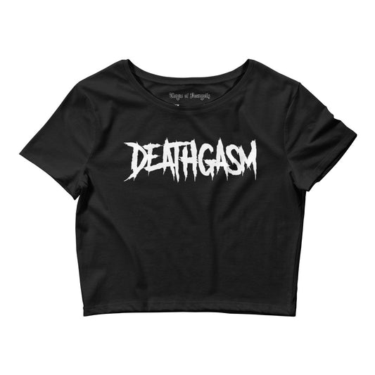 DEATHGASM - Women’s Slim Fit Crop Tee