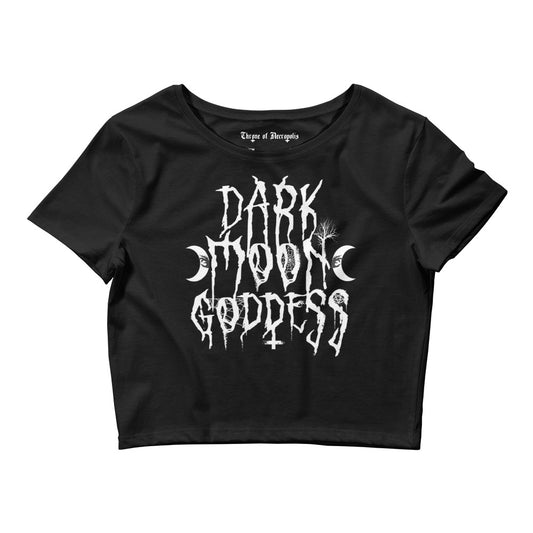 Dark Moon Goddess - Slim Fit Crop Tee