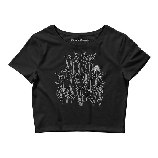 Dark Moon Goddess - Slim Fit Crop Tee