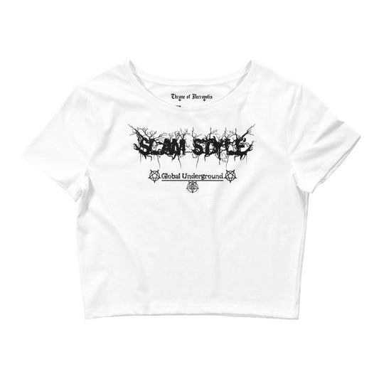 Slam Style - Slim Fit Crop Tee